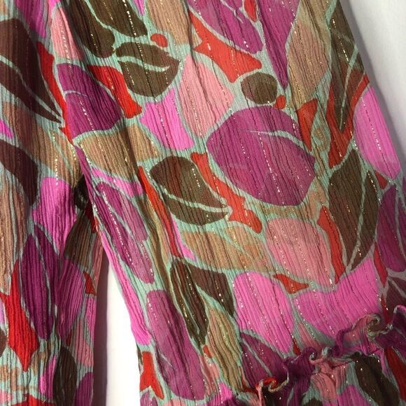 Milly blouse, Pink Floral size XS - Picture 6 of 9